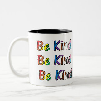 Caneca De Café Em Dois Tons Be Kind