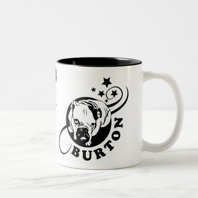 Caneca De Café Em Dois Tons Bea e Burt (Direita)