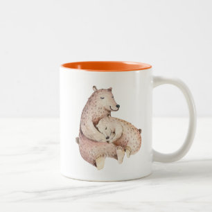 Caneca De Café Em Dois Tons Bear Bear Mama Bear Café Mug