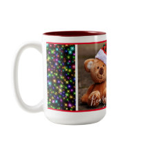 Beary Christmas (preto com luzes de natal)