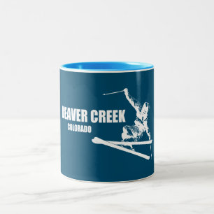 Caneca De Café Em Dois Tons Beaver Creek Colorado Skier