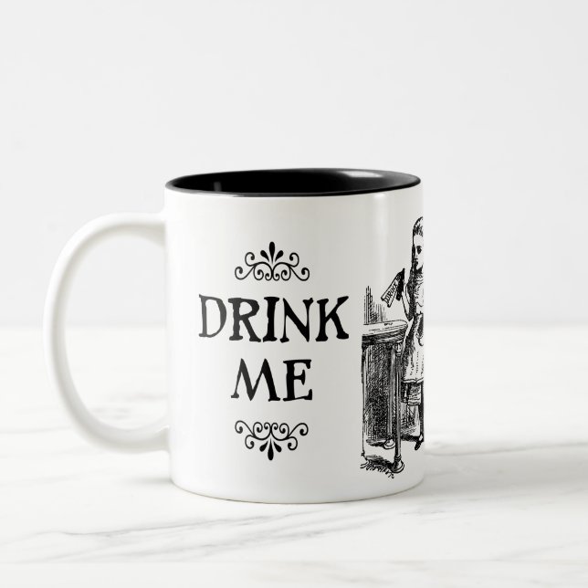 Caneca De Café Em Dois Tons Beba Me (Esquerda)