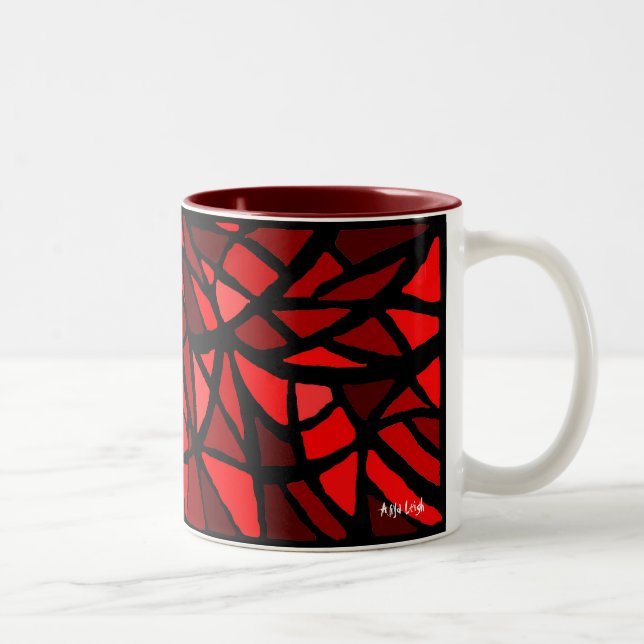 Caneca De Café Em Dois Tons Beba meu sangue (Direita)