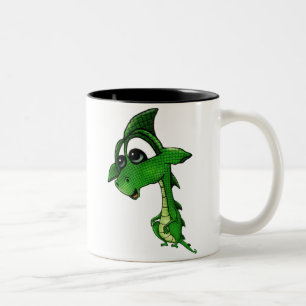 Caneca De Café Em Dois Tons Bebê Dragon Mug