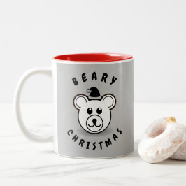 CANECA DE CAFÉ EM DOIS TONS BEBÊ NATAL HOLIDAY MUG