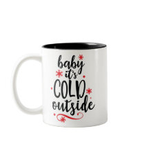 Bebê preto vermelho é Natal exterior frio