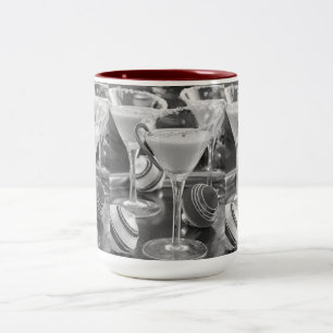 CANECA DE CAFÉ EM DOIS TONS **** BEBIDAS DE COCKTAILS DE ESCOLHA**** MUG