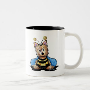 Caneca De Café Em Dois Tons Bee Cairnful Mug