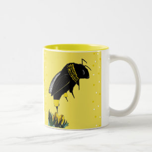 Caneca De Café Em Dois Tons Bee Mug