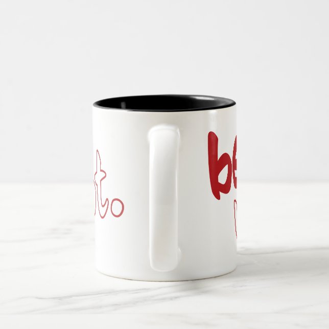 Caneca De Café Em Dois Tons bee verliebt (Alça)