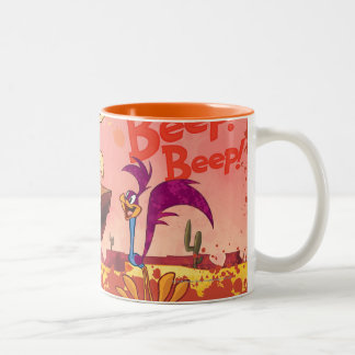 CANECA DE CAFÉ EM DOIS TONS BEEP BEEP WIE E. COYOTE™ E ROAD RUNNER™!™