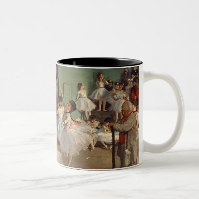 Caneca De Café Em Dois Tons ## Beethoven: Um Gigante da Música Clássica (Direita)