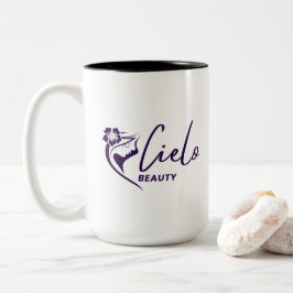 Caneca De Café Em Dois Tons Bela