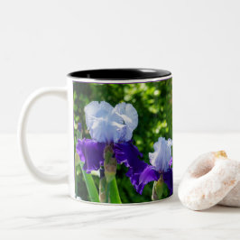 Caneca De Café Em Dois Tons Belas Íris com duas tonalidades