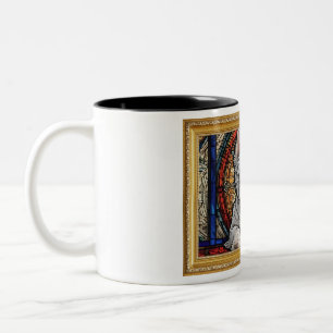 Caneca De Café Em Dois Tons Beleza de Vidro Mantido Frame