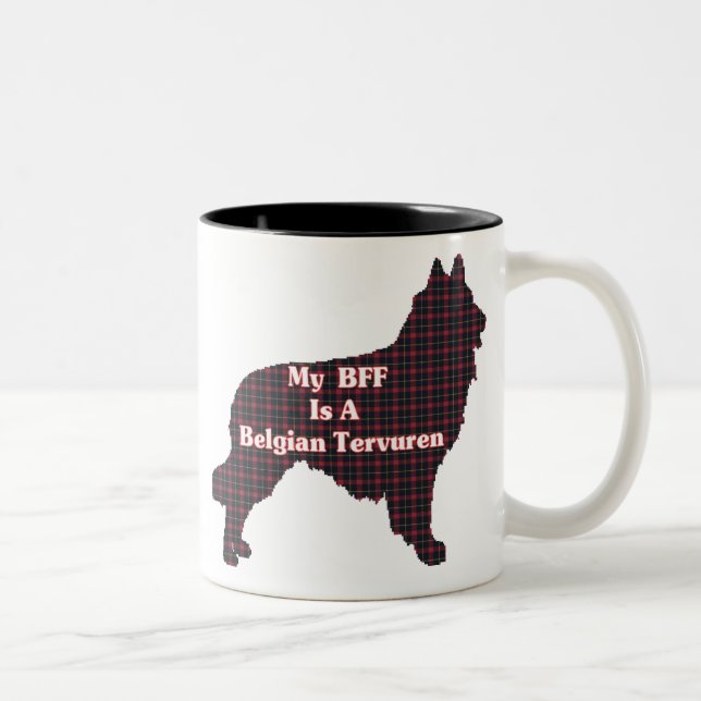 Caneca De Café Em Dois Tons Belga Tervuren BFF Mug (Direita)