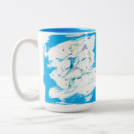 Caneca De Café Em Dois Tons Bella