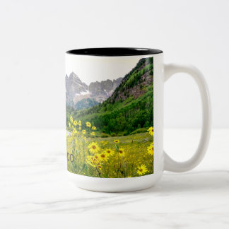 Caneca De Café Em Dois Tons Bels marrons