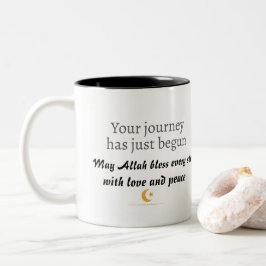Caneca De Café Em Dois Tons Bem-vindo ao Islam Mug - Presente Elegante para no
