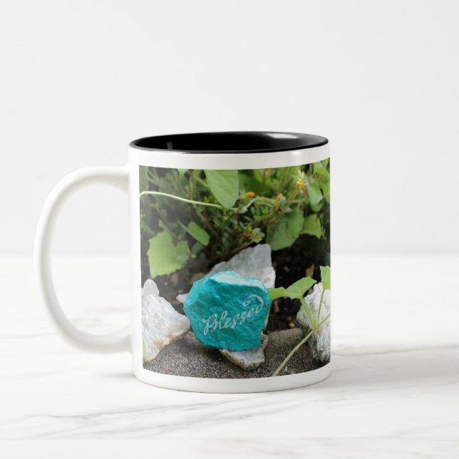 Caneca De Café Em Dois Tons Bendito (Esquerda)