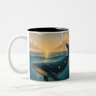 Caneca De Café Em Dois Tons Berçário Islâmico do Profeta Yunus