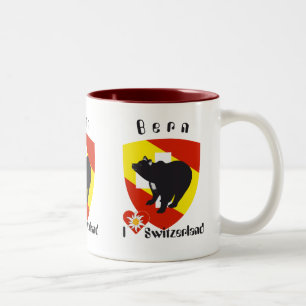 Caneca De Café Em Dois Tons Berna de Berna De Berna Suíça Suisse taça