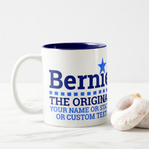 Caneca De Café Em Dois Tons Bernie a eleição presidencial feita sob encomend