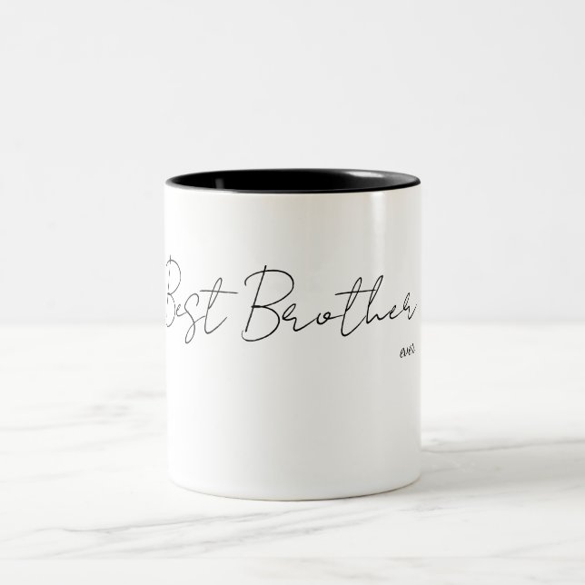 Caneca De Café Em Dois Tons Best Brother – Friendship Mug (Centro)