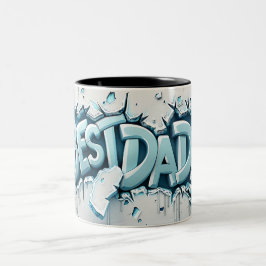 Caneca De Café Em Dois Tons Best dad