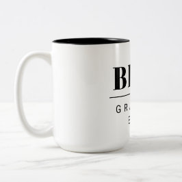 Caneca De Café Em Dois Tons Best grandpa ever black and white