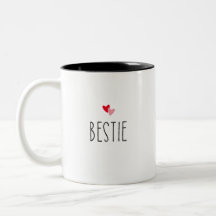 Bestie | Foto de Bestimento de Coração Personaliza