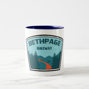 Caneca De Café Em Dois Tons Bethpage Bikeway