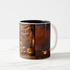 Caneca De Café Em Dois Tons Bewitching Brews: Coleção Halloween Mug