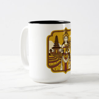 Caneca De Café Em Dois Tons Bhatari Sri