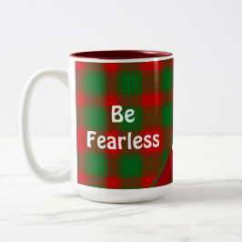 Caneca De Café Em Dois Tons Bíblia Cristã Inspiração Buffalo Tartan Xadrez