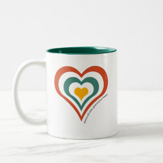 Caneca De Café Em Dois Tons Bíblia Verso Retro/Vintage Christian Gift Dois Ton
