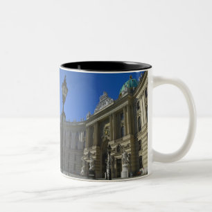 Caneca De Café Em Dois Tons Biblioteca Nacional, Hofburg (Palácio Imperial)