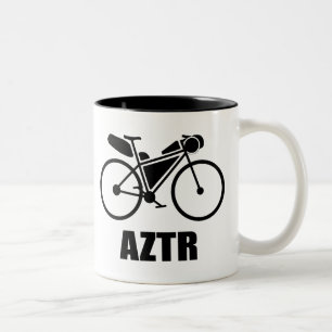 Caneca De Café Em Dois Tons Bicicleta Race de arizona