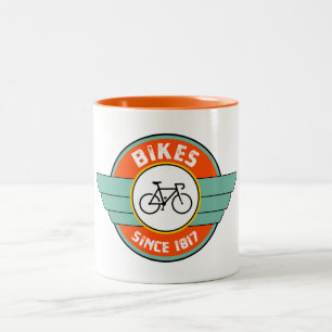 Caneca De Café Em Dois Tons Bicicletas, desde 1817