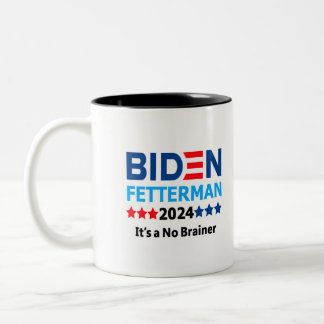 Caneca De Café Em Dois Tons Biden Federman 2024