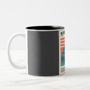 Caneca De Café Em Dois Tons Big Bend National Park Viagem Art