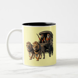 Caneca De Café Em Dois Tons Big Cat Stagecoach Mug