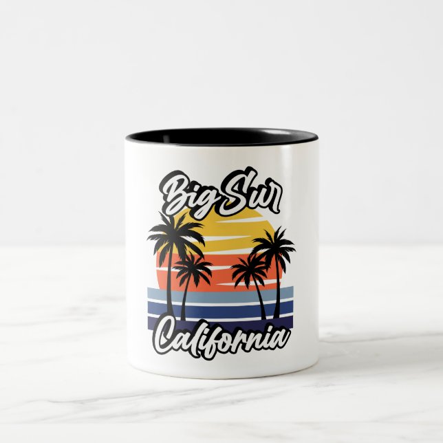 Caneca De Café Em Dois Tons Big Sur California (Centro)