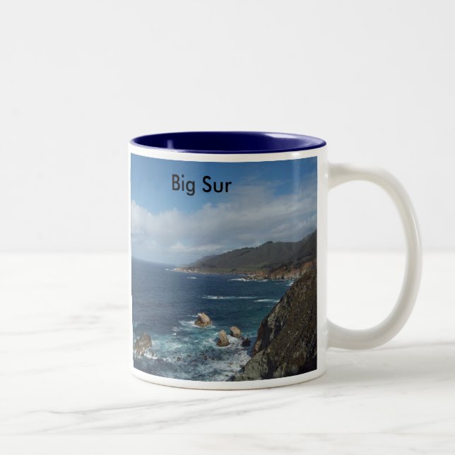 Caneca De Café Em Dois Tons Big_Sur, Sur grande (Direita)