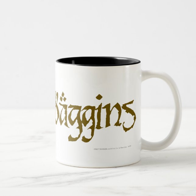 Caneca De Café Em Dois Tons BILBO BAGGINS™ Sólido (Direita)