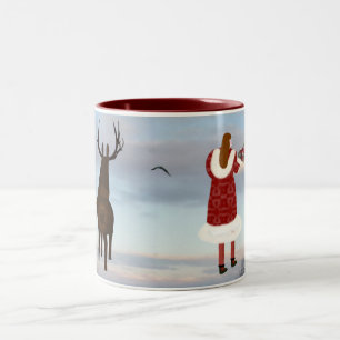 Caneca De Café Em Dois Tons Bilingue Lee Marie’s Creative Design