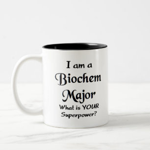 Caneca De Café Em Dois Tons biochem major