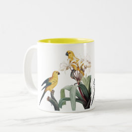 Caneca De Café Em Dois Tons Bird Love Mugs