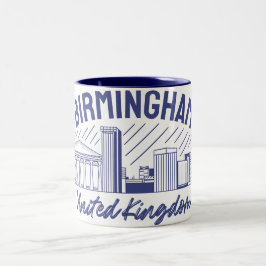 Caneca De Café Em Dois Tons Birmingham