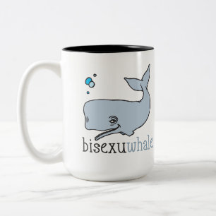 CANECA DE CAFÉ EM DOIS TONS BISEXUWHALE